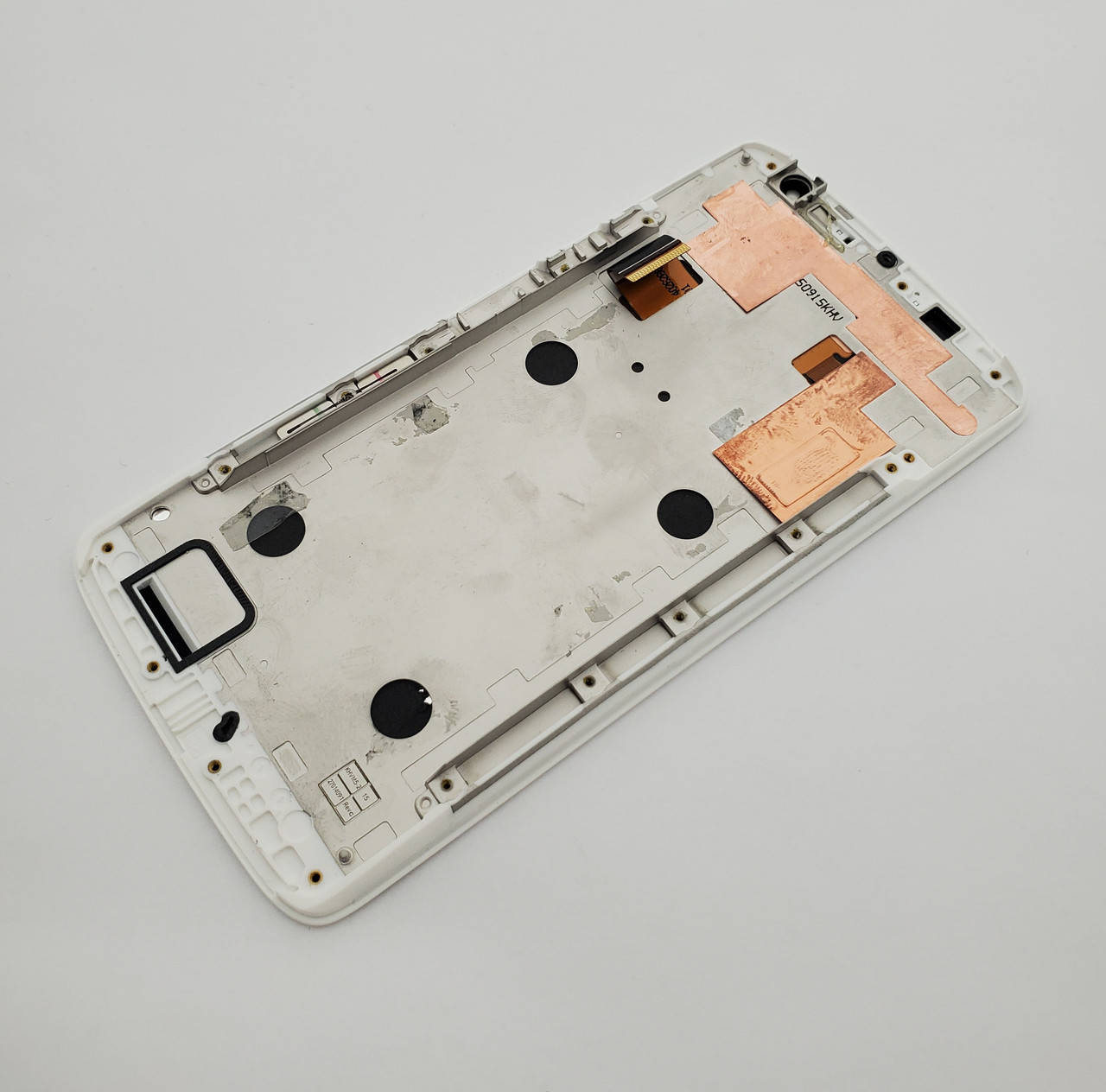 

Дисплей Moto X Play XT1562 модуль белый Сервисный оригинал с разборки