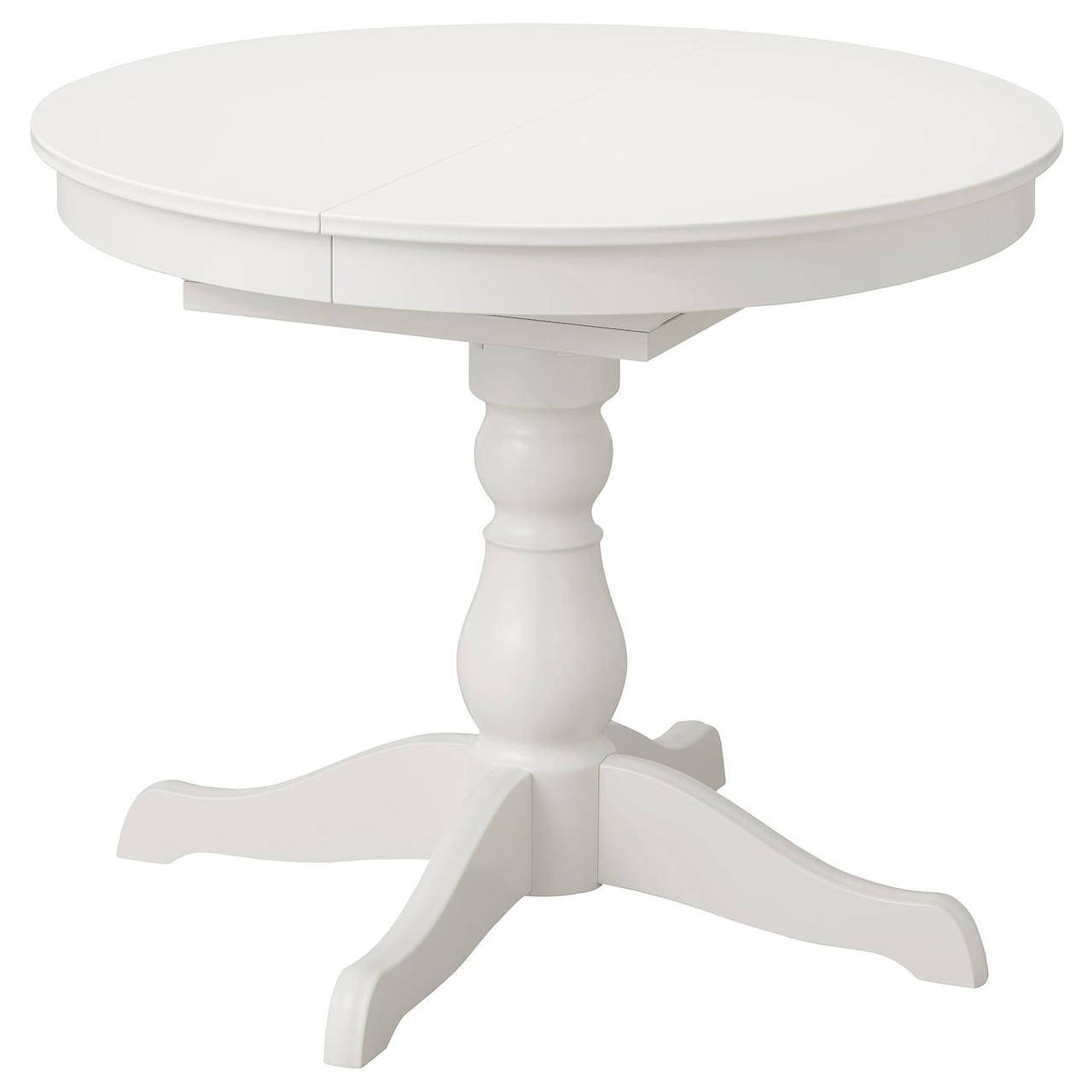 

IKEA INGATORP Раздвижной стол, белый (304.917.75)