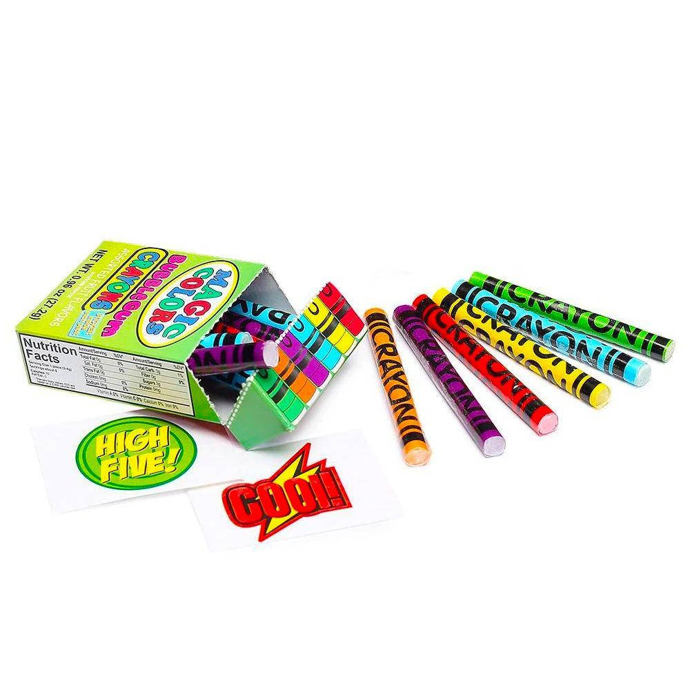 

Жвачки-Мелки Magic Colors Bubblegum Crayons 27.2g