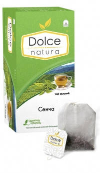 

Чай Dolce Natura "Сенча" пакетированный 50г (25х2г)