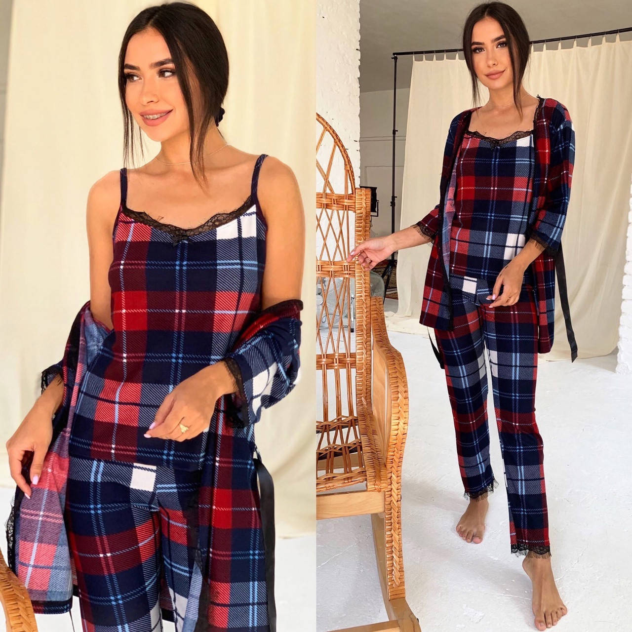 

Домашний комплект тройка д5665-9 (НЯЦ), Синий