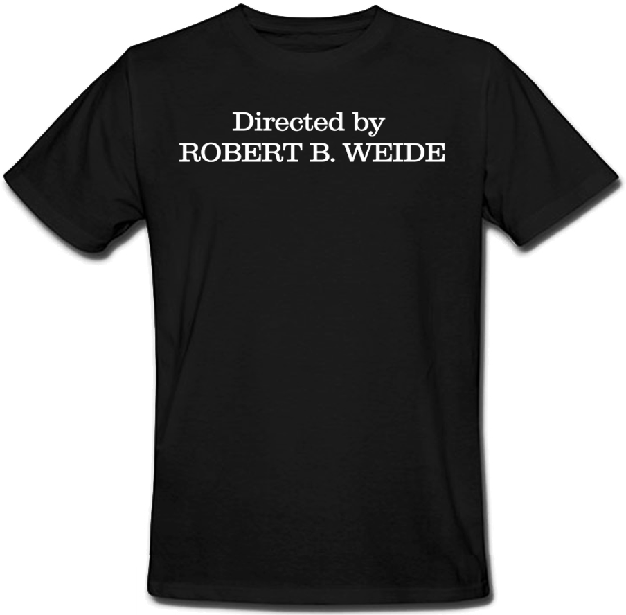

Футболка Directed by Robert B. Weide (чёрная