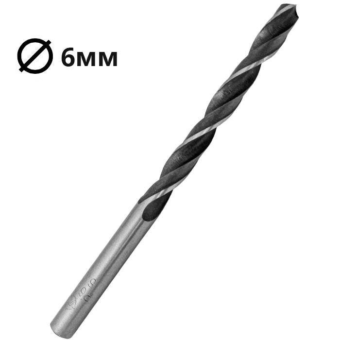 

Сверло по металлу Р6 6мм ( 1шт.)