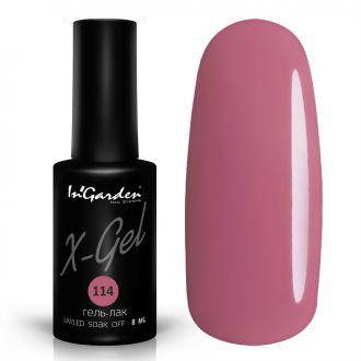 

Гель лак INGARDEN X-GEL (Цвет розовой камелии) № 114, 8 мл