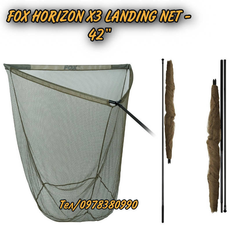 

Подсак Fox Horizon X3 Landing Net 42inch 2pc 8ft Pole