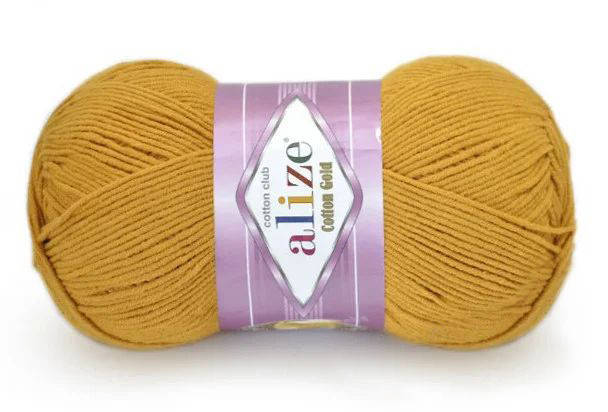 

Alize Cotton Gold, Шафран №02, Желтый