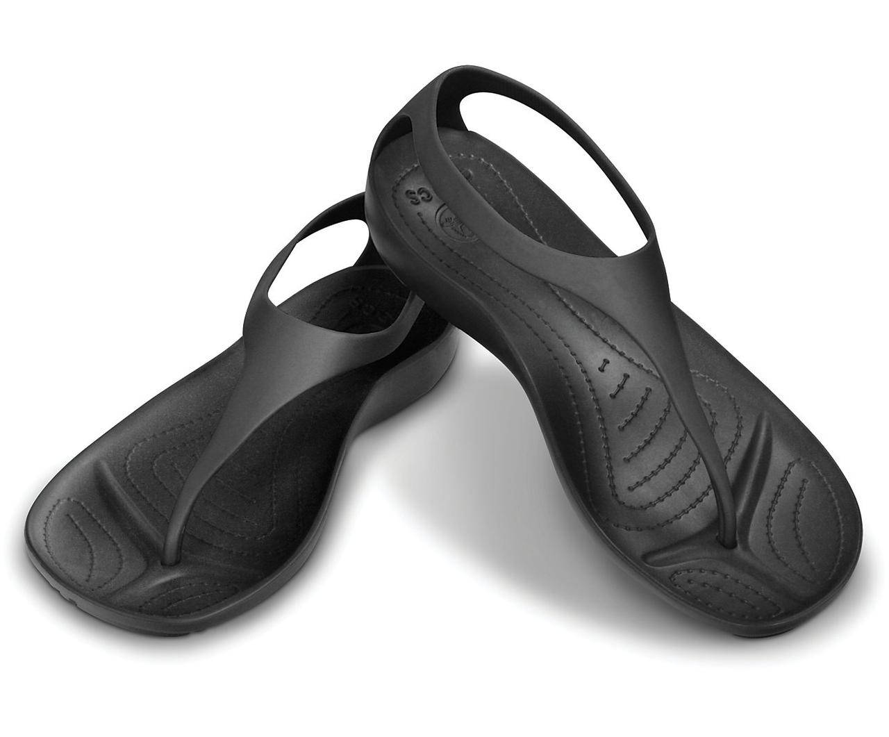 

Сандалии Crocs Sexi Flip, Black, W10