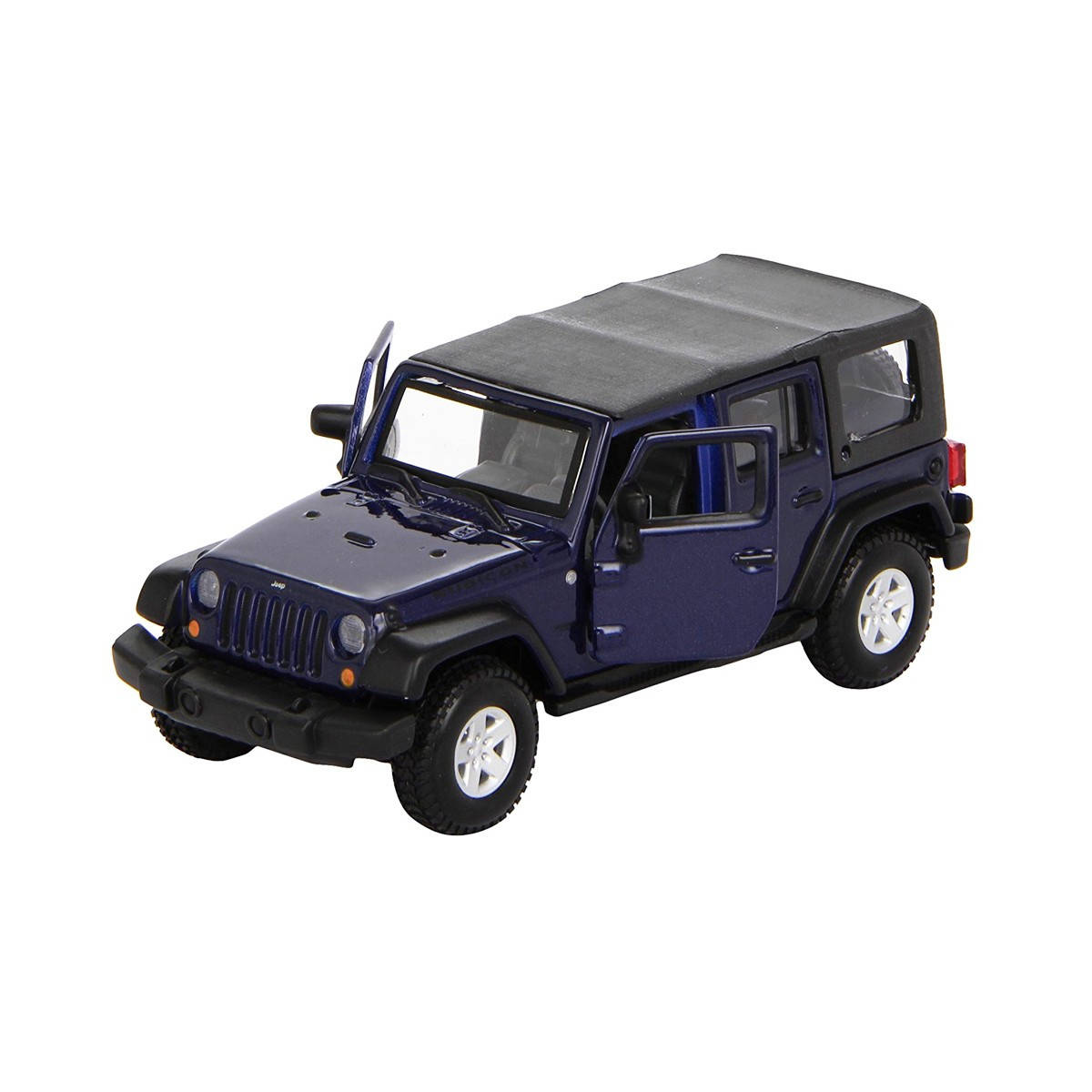 

Автомодель Jeep Wrangler Unlimited Rubicon зеленый, синий 1:32 BBurago 18-43012