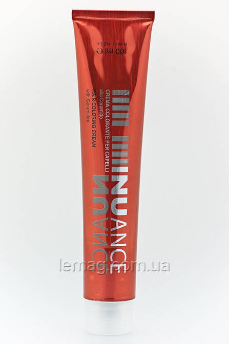 

NUANCE Hair color cream with ceramid Booster Крем-краска для волос с керамидами Красный, 100 мл