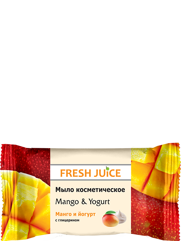 

Мыло косметическое Mango&Yogurt 75г Fresh Juice