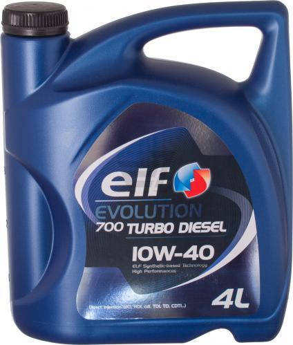 

Оригинальное моторное масло Elf Evolution 700 Turbo Diesel 10W-40