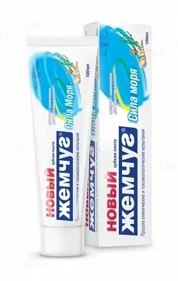 

Зубная паста Новый жемчуг Сила Моря, 100 мл