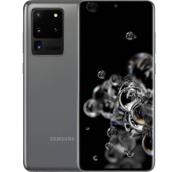 

Смартфон Samsung Galaxy S20 Ultra SM-G988 12/128GB Grey (SM-G988BZAD), Серый