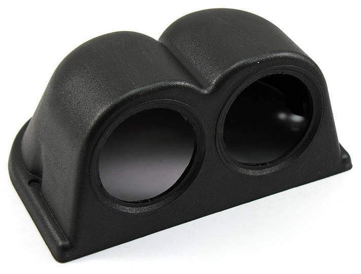 

Корпус для тахометра Ø52мм на панель двойной черный MGB 2/CK (175х115х85 мм)