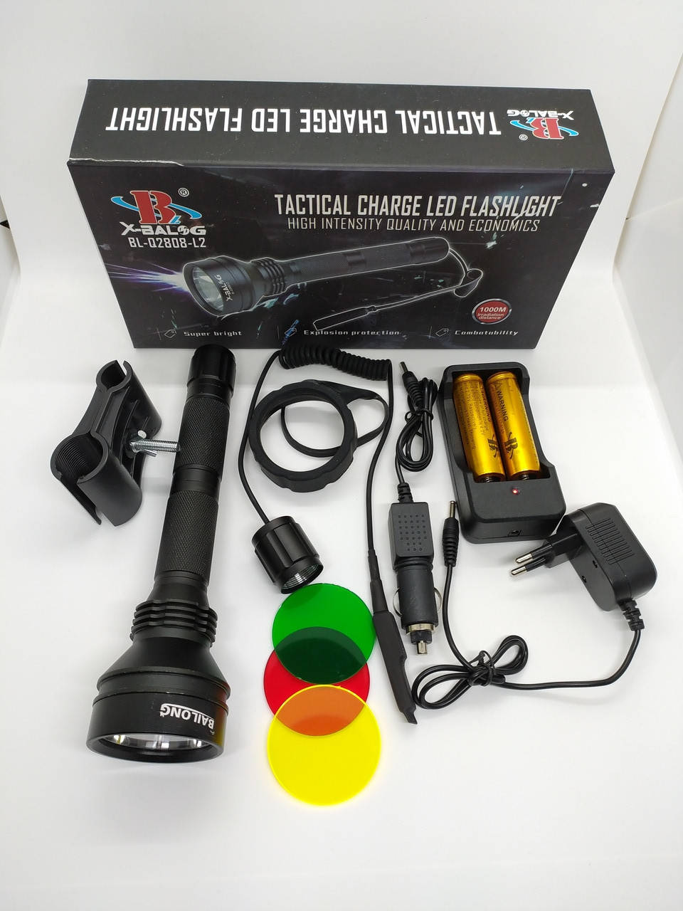 

Фонарь подствольный Police BL-2808 L2 для охоты