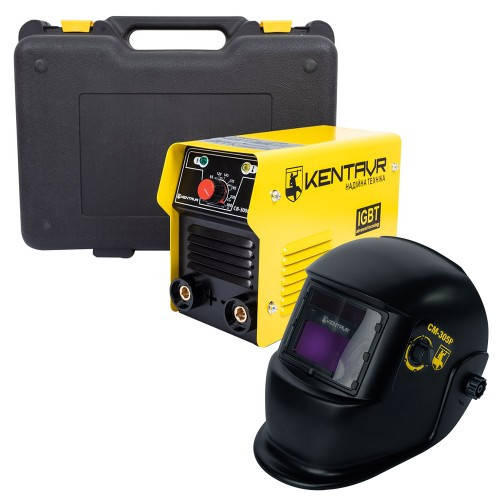 

Комплект Зварювальний апарат Кентавр СВ-300НМК + Маска Кентавр СМ-305Р (1+1)