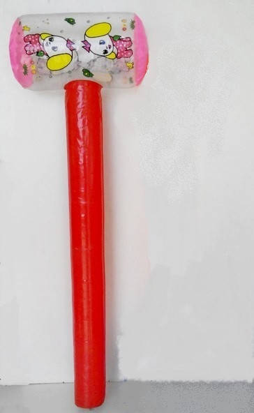 

Молоток надувной длина 85см MIX цветов приколы шалости, см. описание, Разные цвета