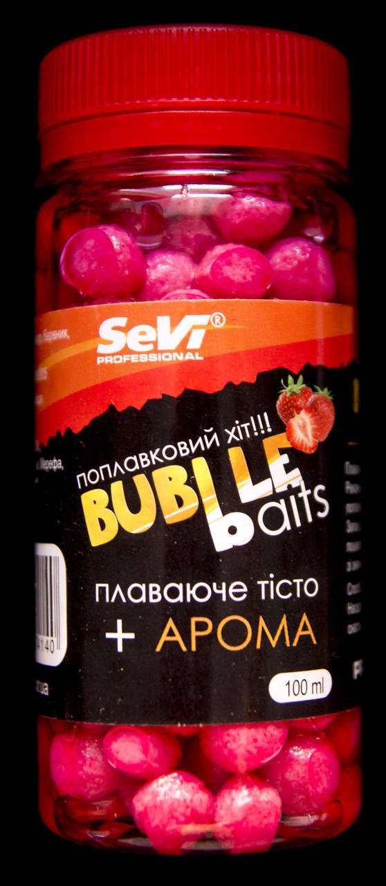 

Плавающее тесто в дипе Buble Baits "Клубника" 100ml