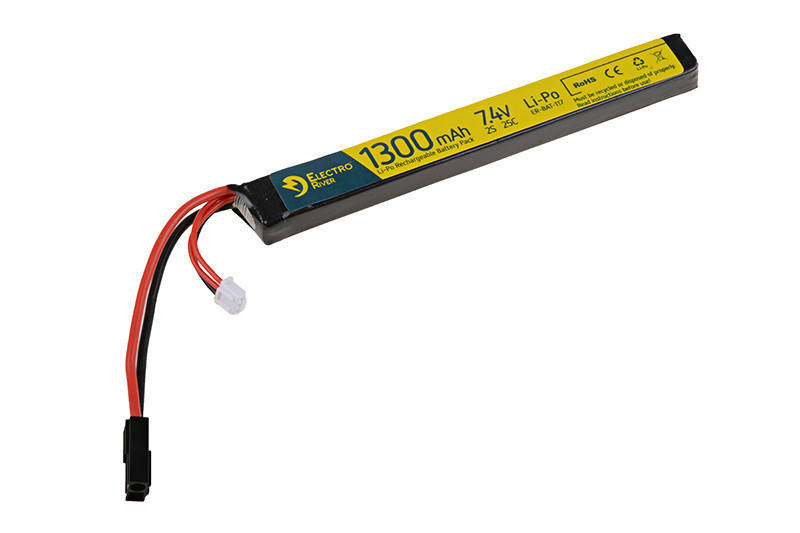

Аккумулятор LiPo 7,4V 1300mAh 25/50C [ElectroRiver] (для страйкбола)