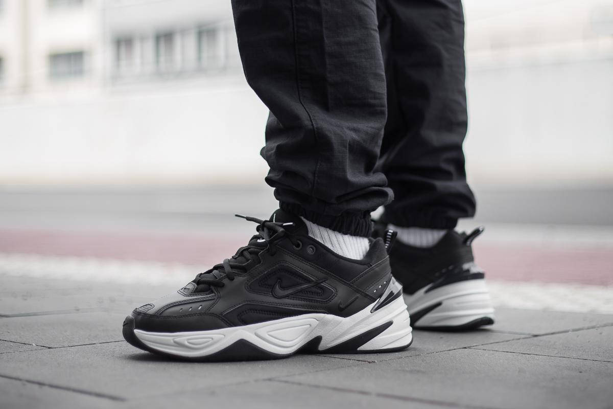 

Мужские кроссовки Nike M2K Tekno Black White Найк М2К Текно Черные 45, Черный