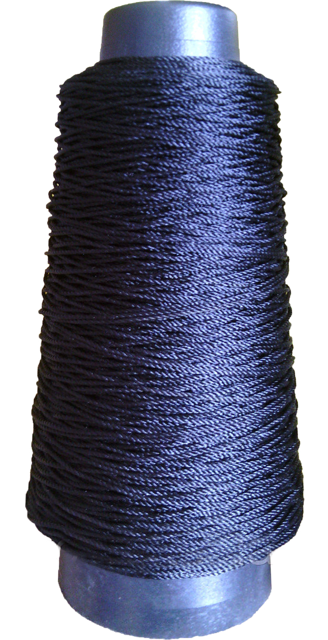 

Нитка капрон Конус чорна (В-19), Черный