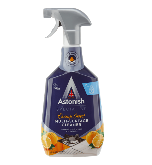 

Универсальный очиститель Astonish с маслом апельсина 750 ml средство для уборки Астониш