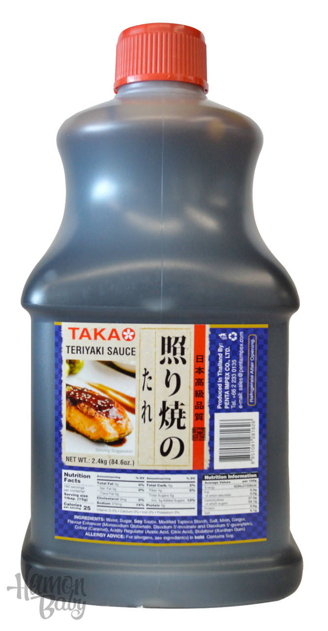 

Соус Терияки / Teriyaki, 2,4 кг, ТМ Takao, Таиланд