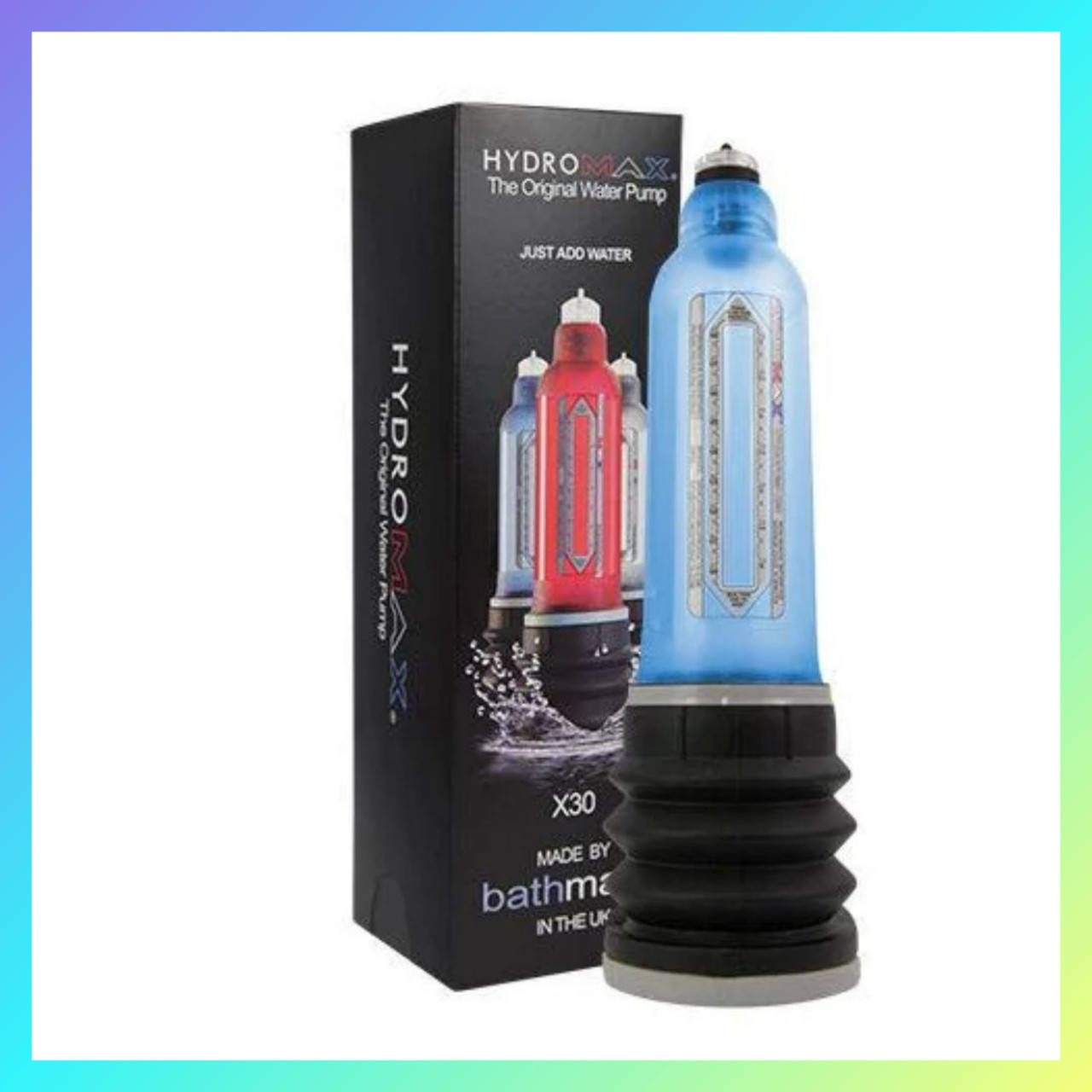 

Вакуумная гидропомпа для мужчин Bathmate Hydromax X30 Hercules помпа прибор для увеличения полового члена