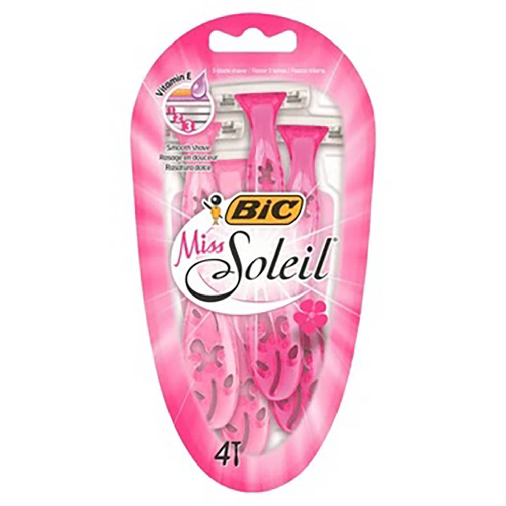 

Набор бритв без сменных картриджей BIC Miss Soleil 4 шт (3086123242852)