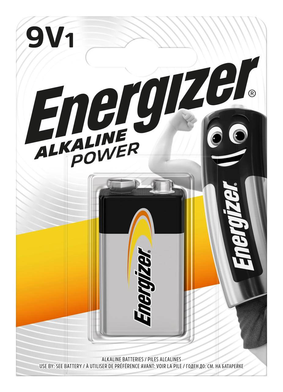 

Батарейка ENERGIZER 9V Alkaline Power (1шт)