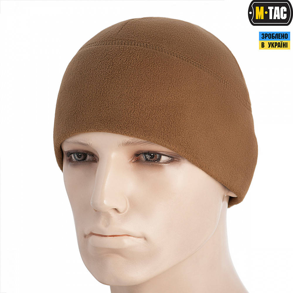 

M-Tac шапка Watch Cap Elite флис (270г/м2) Coyote Brown S/55-56, Песочный
