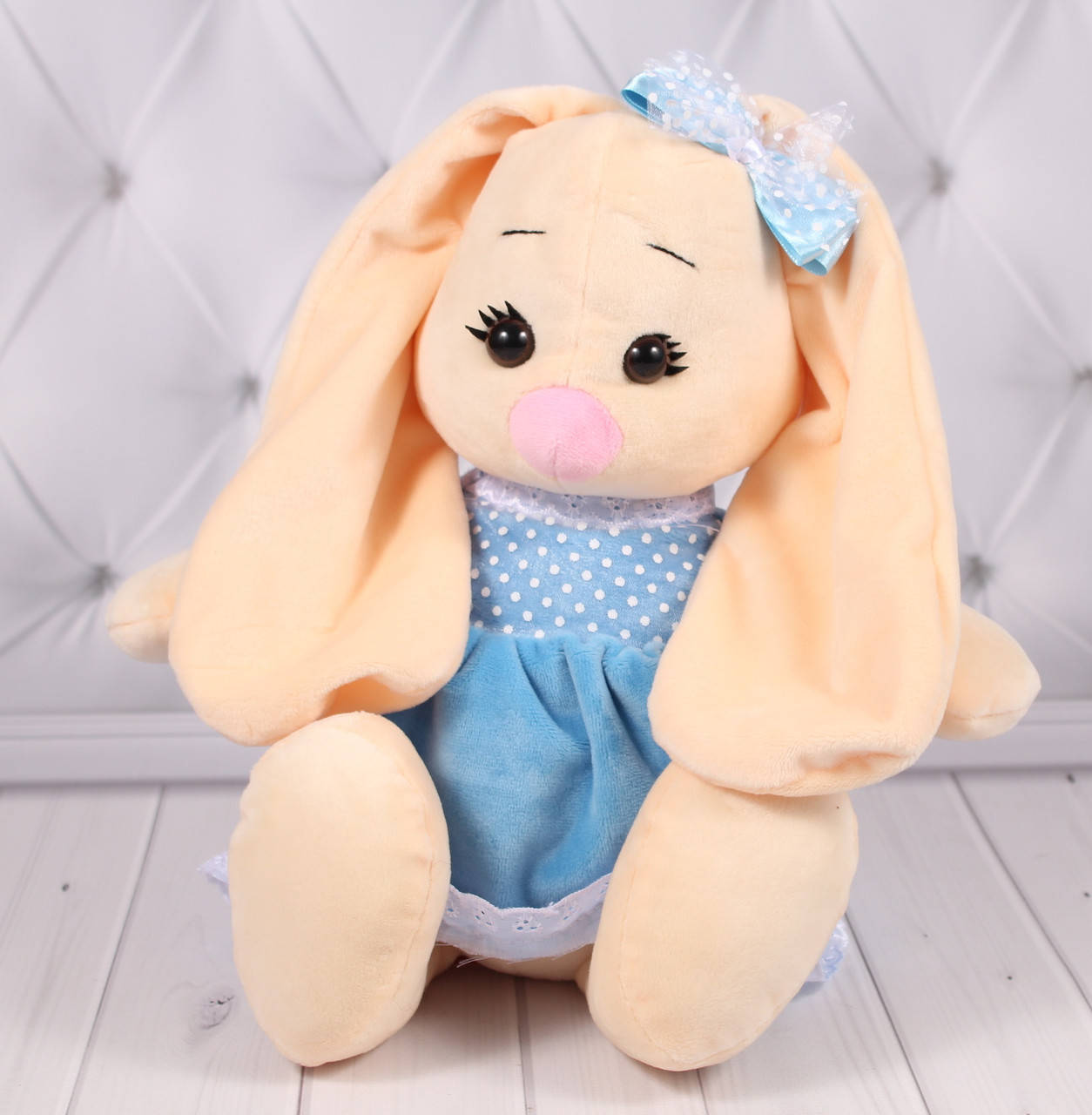 

Мягкая игрушка зайчик, плюшевый зайчик, 45 см.