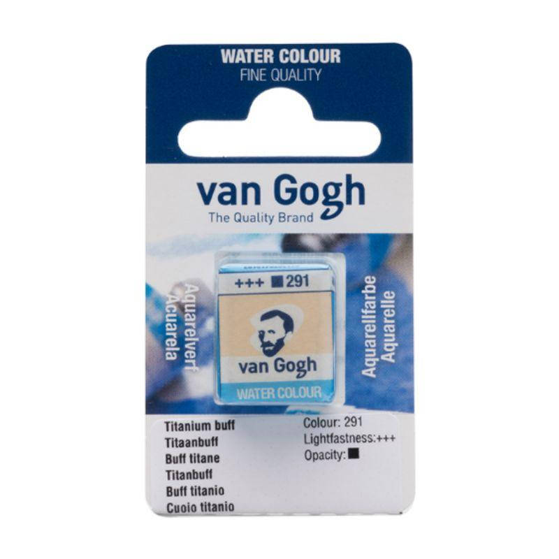 

Краска акварельная Van Gogh (291), Титановый буфф, кювета, Royal Talens