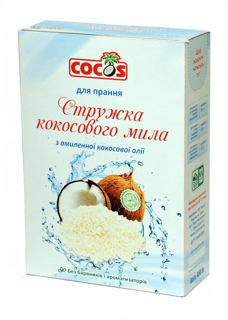 

Стружка кокосового мыла, ТМ Cocos