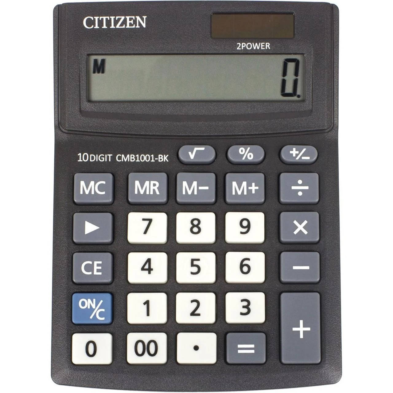 

Калькулятор (Элемент питания и солнечная батарея питание) CITIZEN CMB1001-BK