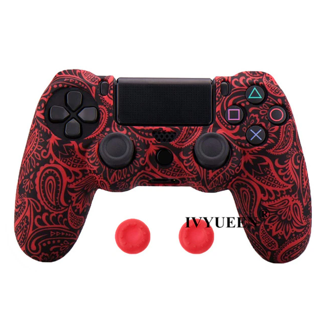 

Чехол силиконовый для геймпада PS4 Dualshock 4 Red Leaf