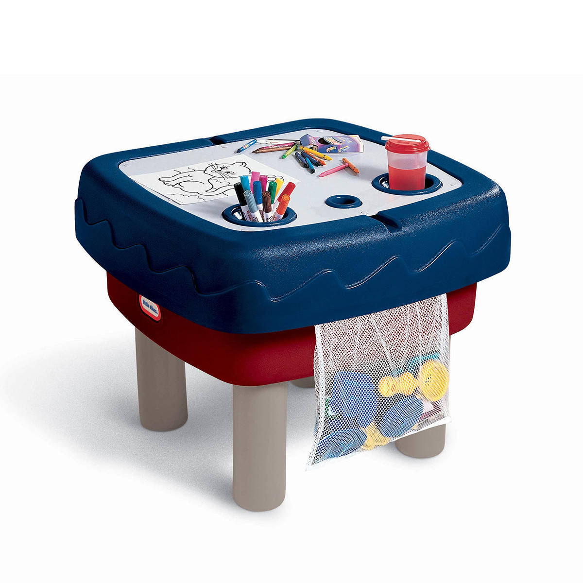 

Песочница-стол 2 в 1 - Играем и рисуем Little Tikes (для песка и воды) 451T10060