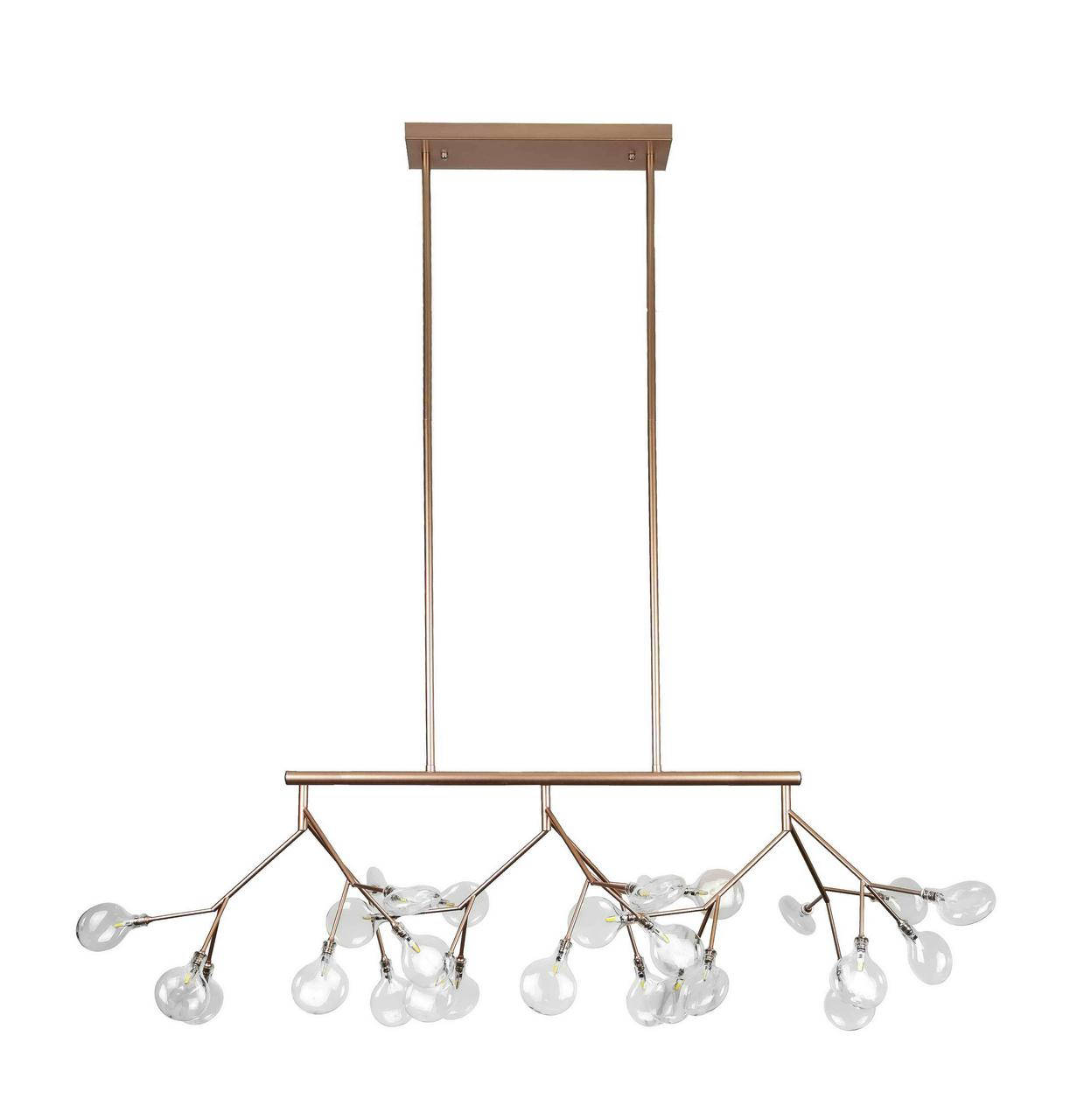 

Люстра LED PETALS Levistella 918LP264-27 RS+CL