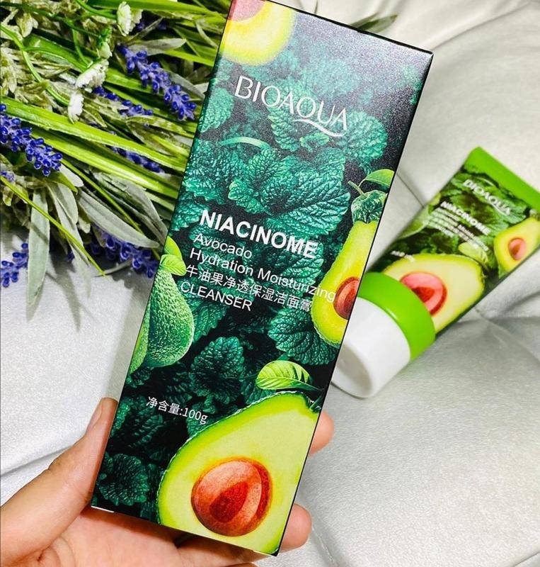

Пенка для умывания bioaqua niacinome avocado с экстрактом авокадо