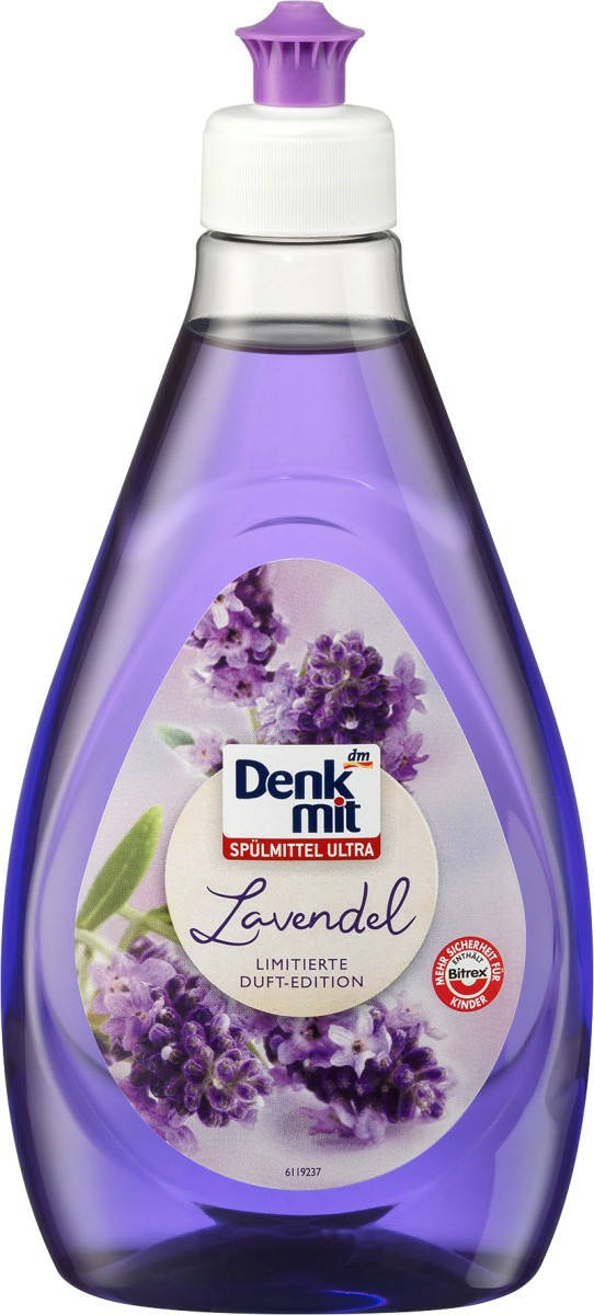 

Гель для мытья посуды Лаванда Denkmit Lavandel Spullmittel ultra 500 мл.