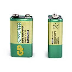 

Батарейка GP GREENCELL 6F22 крона /10/