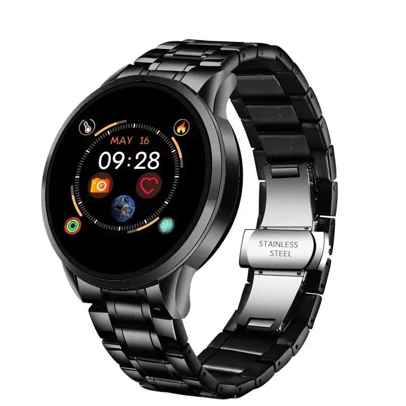 

Мужские смарт-часы Smart Watch SD34-B / Фитнес браслет трекер / Розумний годинник