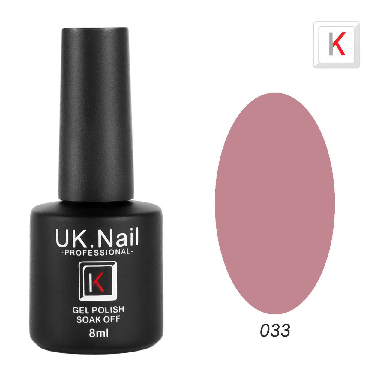 

Гель-лаки UK.Nail 8 мл, №33