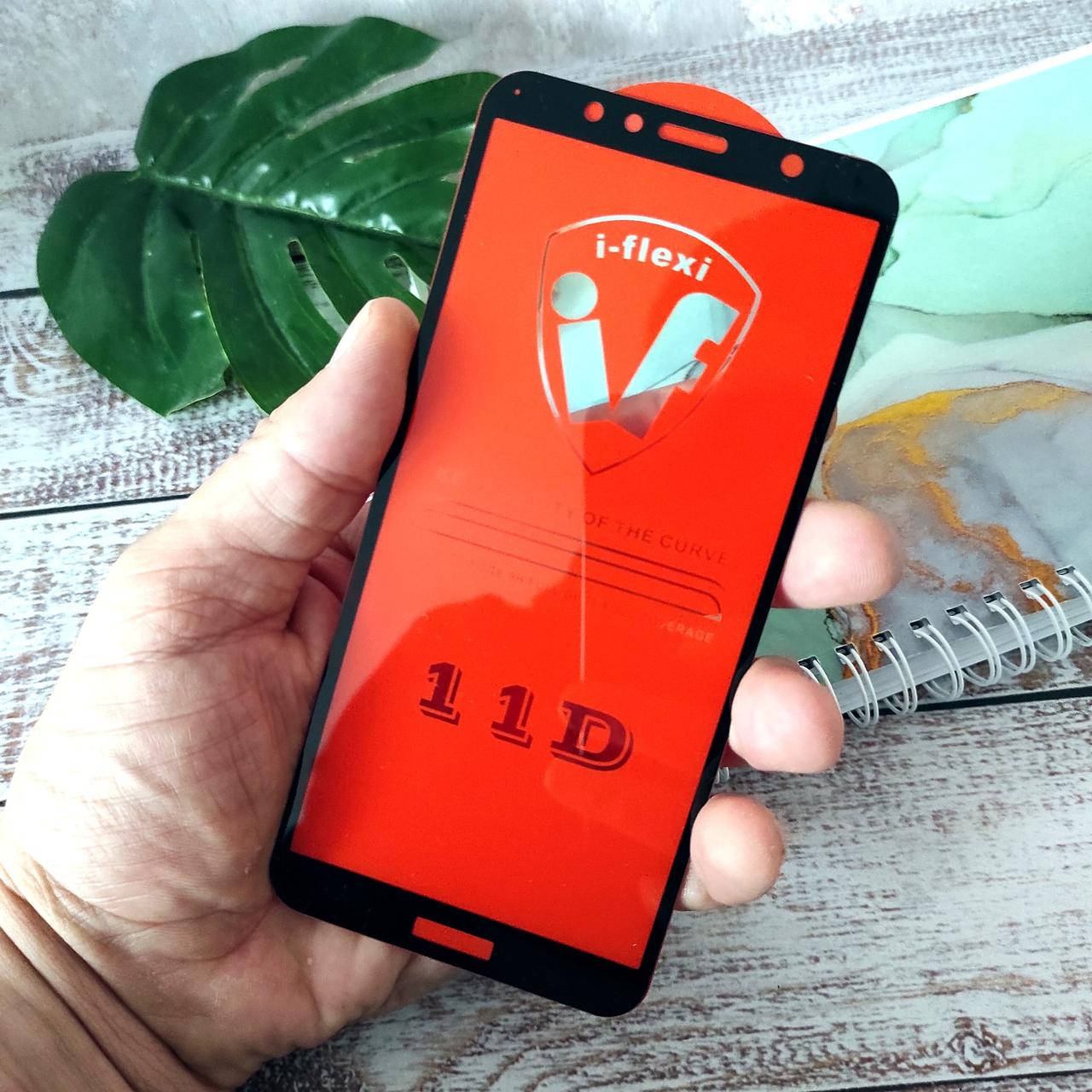 

Защитное стекло на Huawei Y6 2018 11D Full Glue Черное, Черный