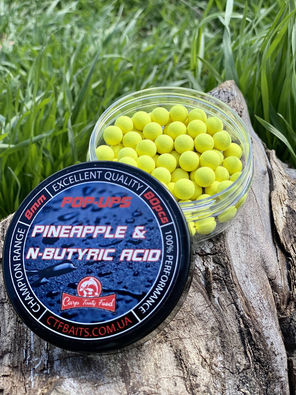 

Плавающие бойлы POP-UP PINEAPPLE N-BUTURIC 8mm