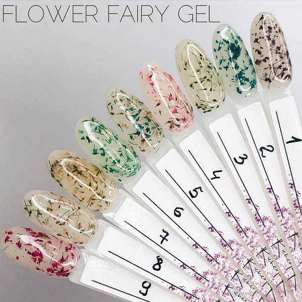 

Гель с сухоцветами Saga Flower Fairy Gel, 8 мл