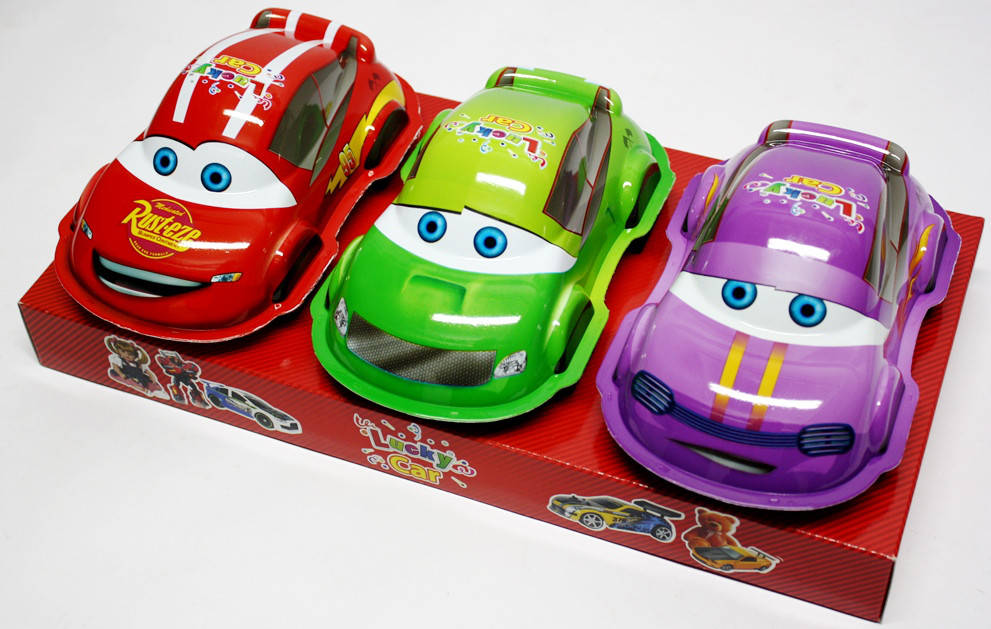 

Пластиковая фигурка Lucky Car с сюрпризом 6 шт