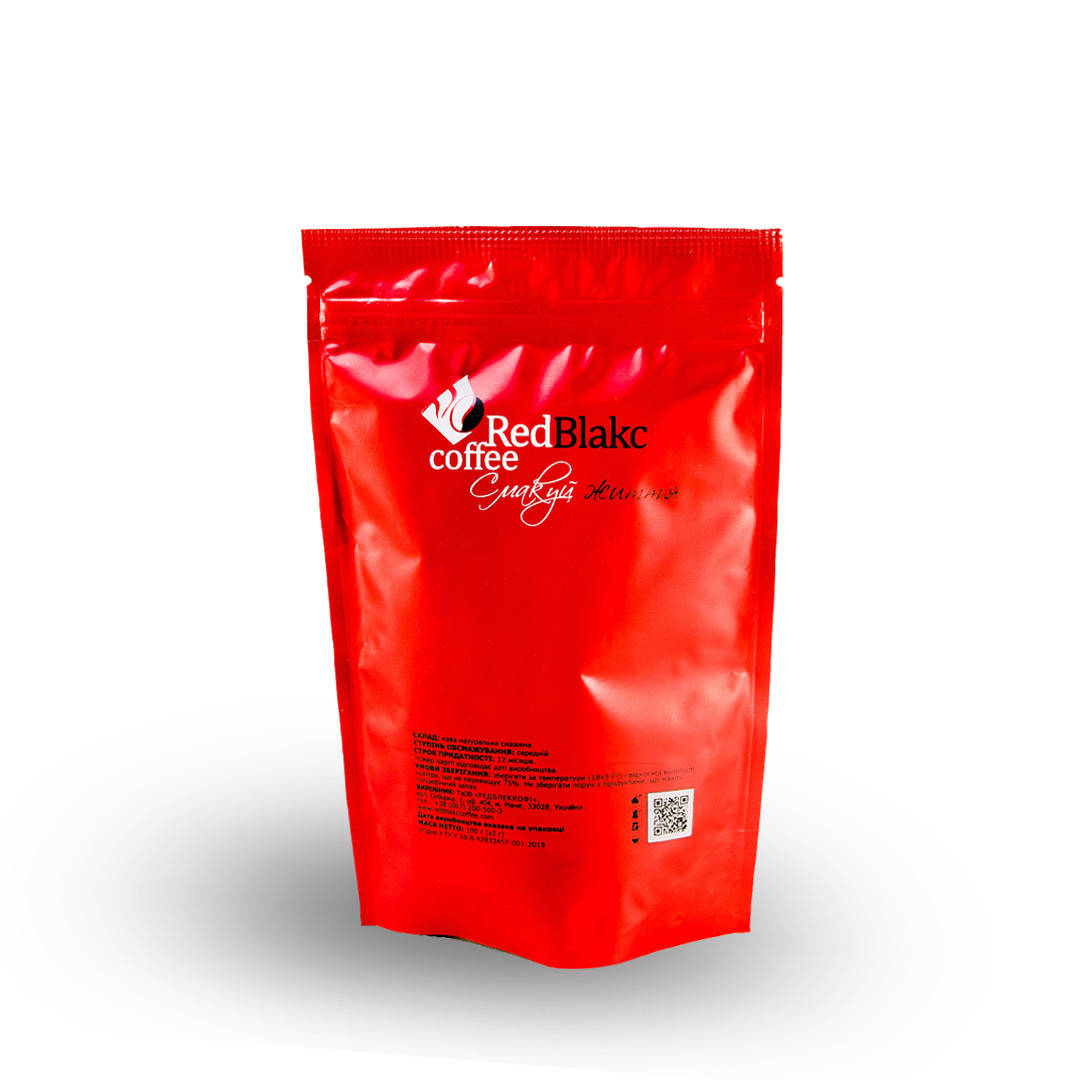 

Баунти кофе в зернах 250 г REDBLAKCCOFFEE