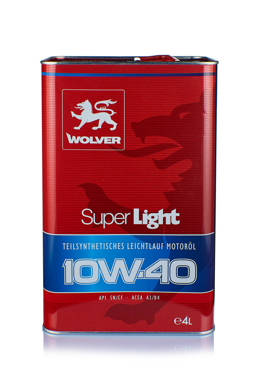

Масло моторное Wolver Super Light SAE 10W-40 4л