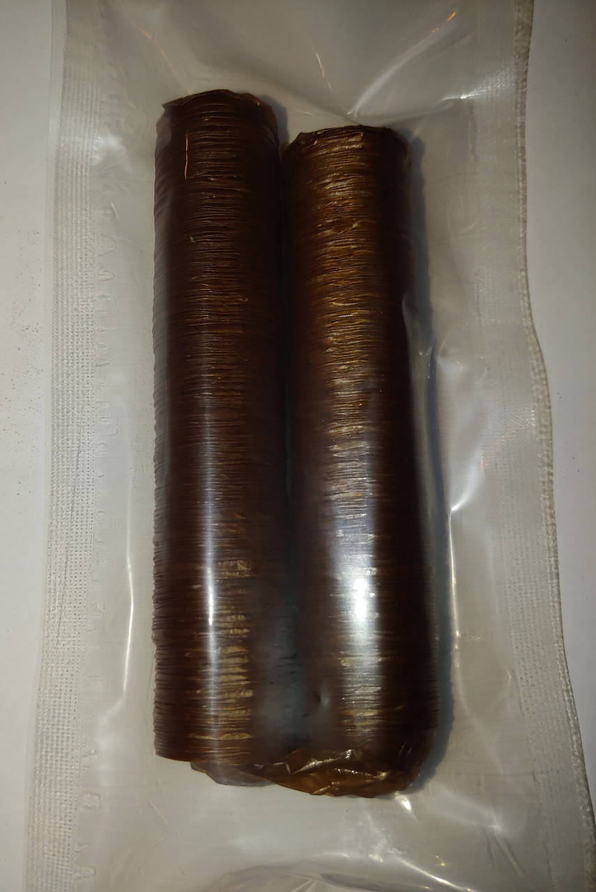 

Коллагеновая съедобная оболочка ∅ 19мм, (Advanced, Белкозин) 15м гофротрубка , цвет коричневый